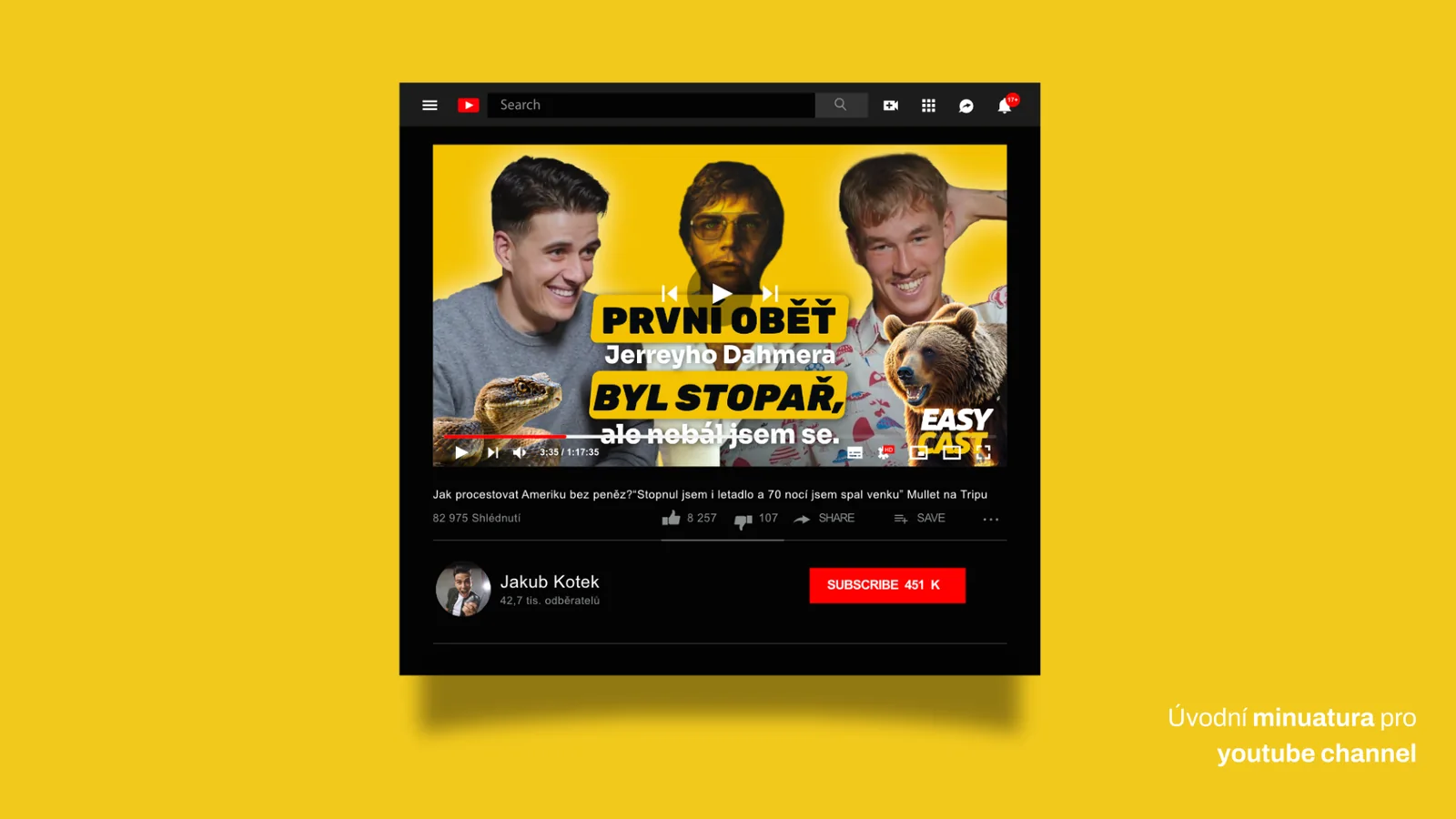 EasyCast — YouTube miniatura
