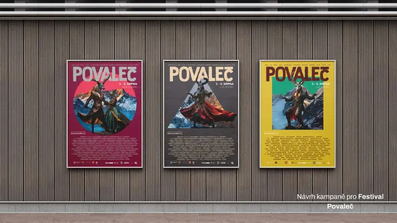 Povaleč Festival — campaign
